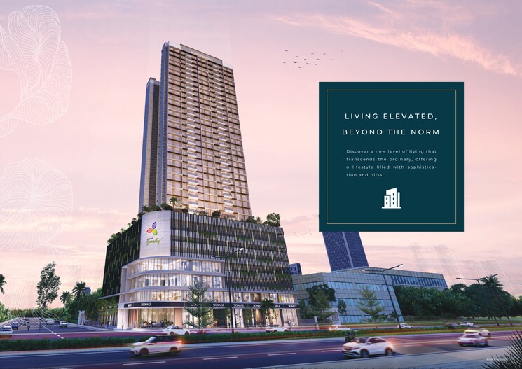 Exterior View, gajra-bhoomi-serenity 2 Bedroom 700 Sq.Ft. Apartment In Kharghar Navi Mumbai 9522521