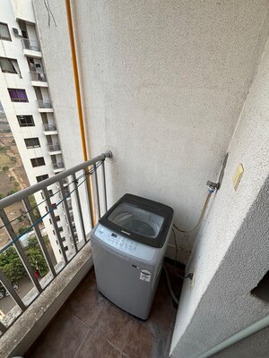 Balcony in Studio Apartment at Paranjape Blue Ridge, Hinjewadi – for Sale