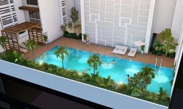 Swimming Pool in 3 BHK Apartment at Gajra Bhoomi Serenity, Kharghar – for Sale