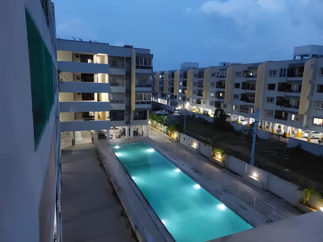 2 BHK + Pooja Room Apartment For Sale in Radiant Lake View