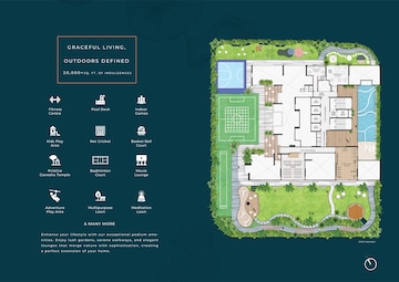 Master Plan in 3 BHK Apartment at Gajra Bhoomi Serenity, Kharghar – for Sale