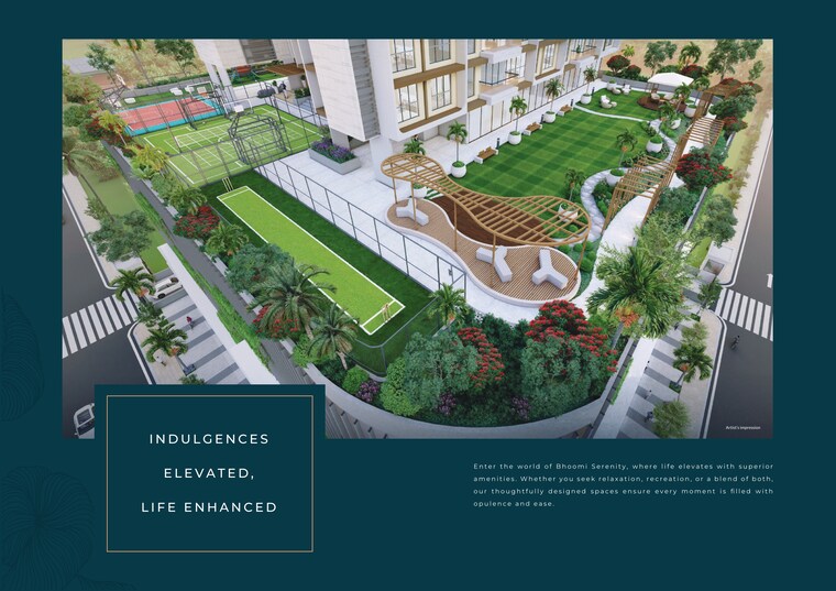 Master Plan, gajra-bhoomi-serenity 3 Bedroom 867 Sq.Ft. Apartment In Kharghar Navi Mumbai 9522589