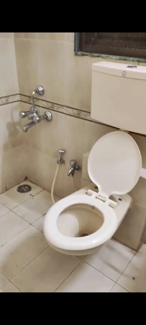 Bathroom in 2 BHK Apartment at Hubtown Akruti Orchid Park, Sakinaka – for Rent