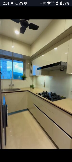 Kitchen in 2 BHK Apartment at Hiranandani Highland, Powai – for Rent