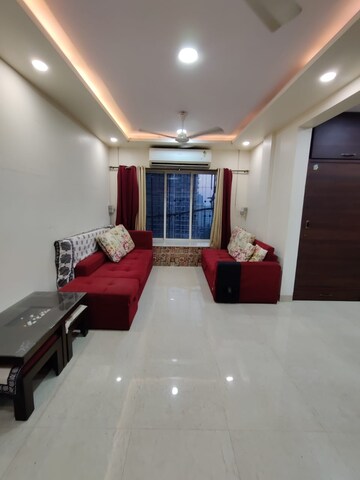 Living Room in 2 BHK Apartment at New Mhada Towers, Andheri West – for Rent