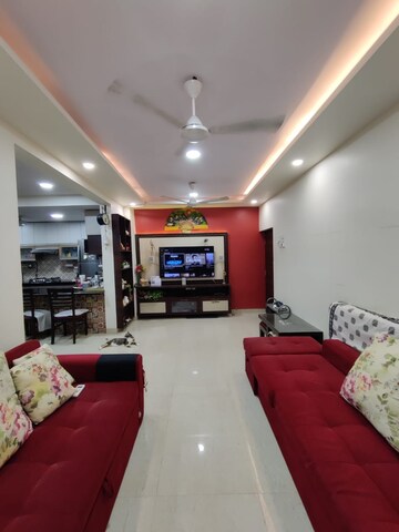 Living Room in 2 BHK Apartment at New Mhada Towers, Andheri West – for Rent