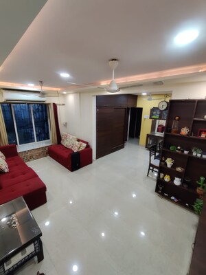 Living Room in 2 BHK Apartment at New Mhada Towers, Andheri West – for Rent