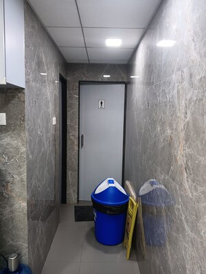 Bathroom in  Office Space at Rupa Solitaire, Kopar Khairane – for Rent