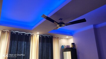 Living Room in 3 BHK Apartment at Shipra Srishti, Ahinsa Khand 1 – for Rent