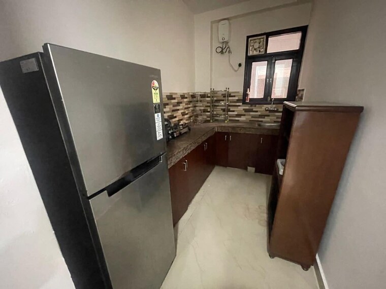 Kitchen, chattarpur 1 Bedroom 450 Sq.Ft. Builder Floor In Chattarpur Delhi 9523018