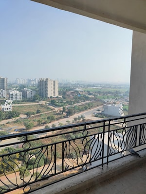 Balcony in 3.5 BHK Apartment at DLF New Town Heights III, Sector 91 – for Rent