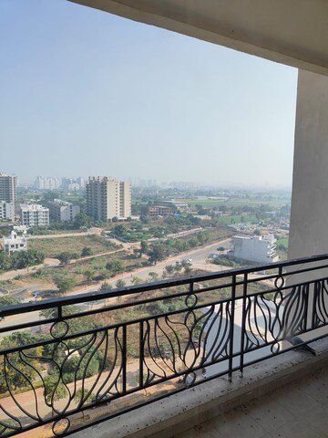 Balcony in 3.5 BHK Apartment at DLF New Town Heights III, Sector 91 – for Rent