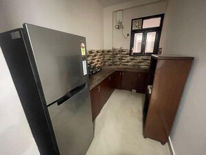 Kitchen in 1 BHK Builder Floor at Chattarpur – for Rent