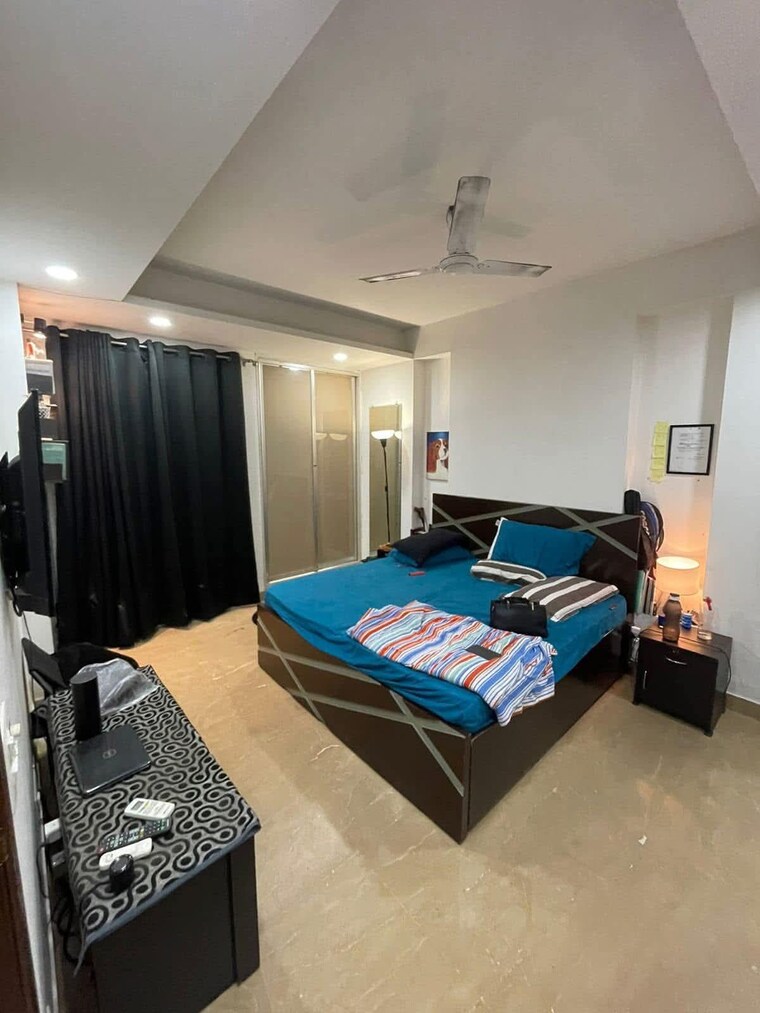 Bedroom, chattarpur 1 Bedroom 450 Sq.Ft. Builder Floor In Chattarpur Delhi 9523277