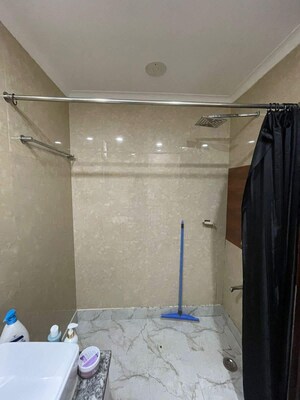 Bathroom in 1 BHK Builder Floor at Chattarpur – for Rent