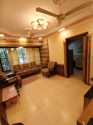 Living Room in 1 BHK Apartment at Leela Sagar Apartments, Andheri West – for Rent
