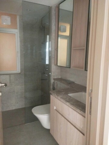 Bathroom in 3 BHK Apartment at DLF Gardencity Enclave, Sector 93 – for Rent