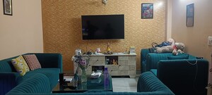 Living Room in 3 BHK Builder Floor at East Of Kailash – for Rent