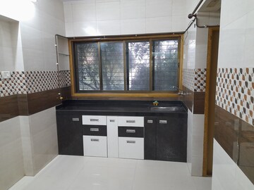 Kitchen in 1 RK Apartment at Rachanaa Apartment, Bhandup East – for Rent