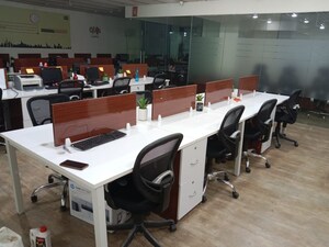 Team Area in  Office Space at Logix Technova, Sector 132 – for Rent