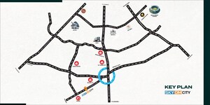 3 BHK Villa – Map Location View at Mohanlalganj - for Sale