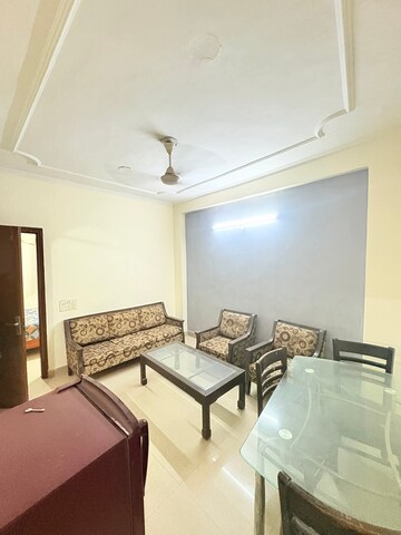 Living Room in 1 BHK Builder Floor at Chattarpur – for Rent