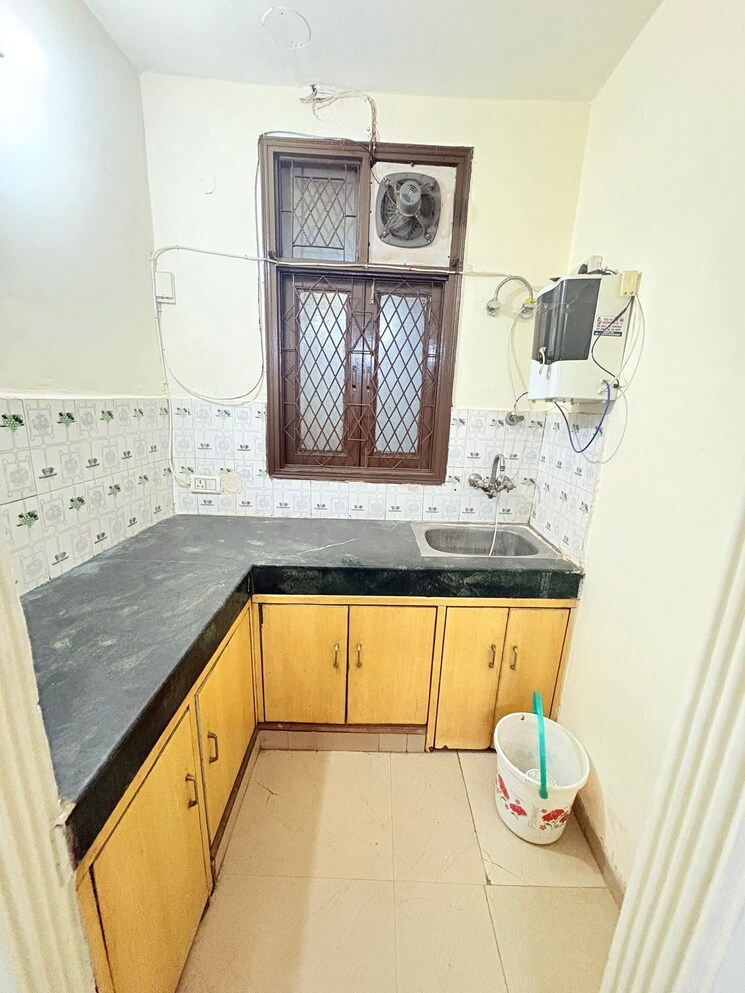 Kitchen, chattarpur 1 Bedroom 450 Sq.Ft. Builder Floor In Chattarpur Delhi 9523692