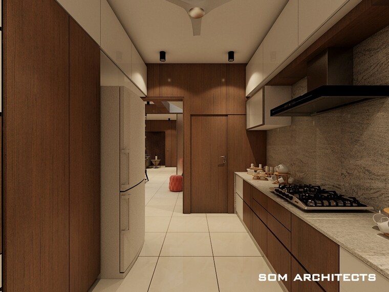 Kitchen, science city 4 Bedroom 313 Sq.Yd. Villa In Science City Ahmedabad 9523732