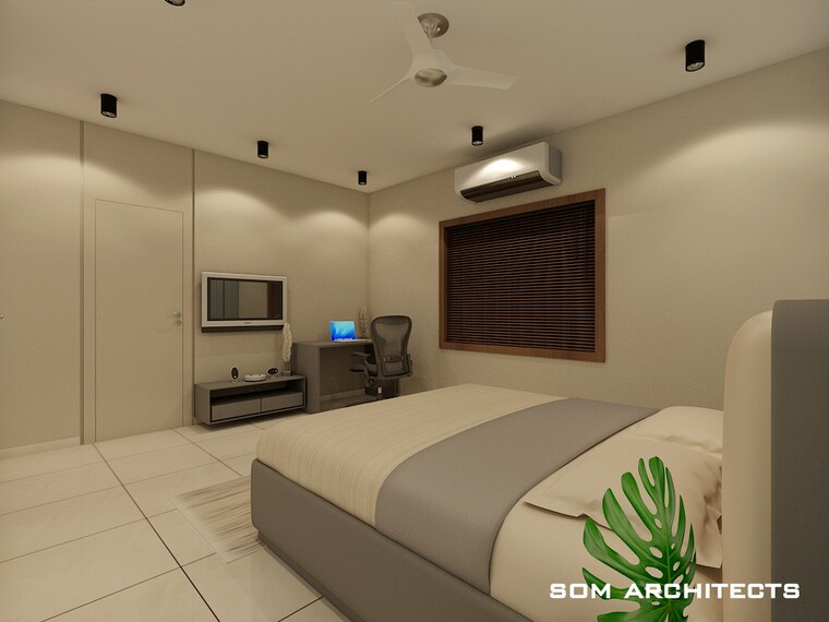 Bedroom, science city 4 Bedroom 313 Sq.Yd. Villa In Science City Ahmedabad 9523732
