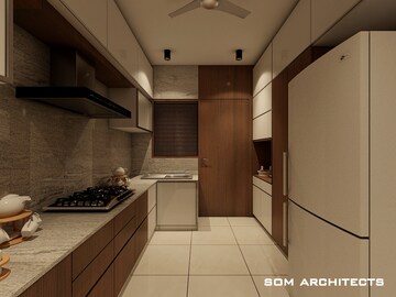 Kitchen in 4 BHK Villa at Science City – for Sale