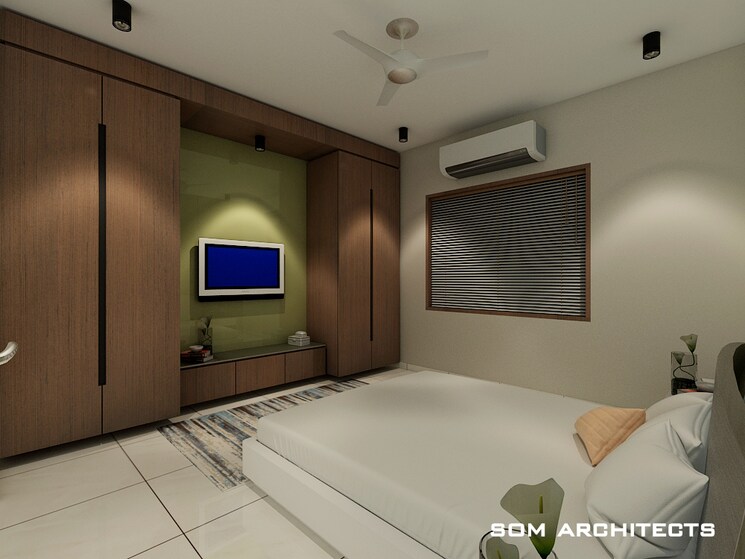 Bedroom, science city 4 Bedroom 313 Sq.Yd. Villa In Science City Ahmedabad 9523732