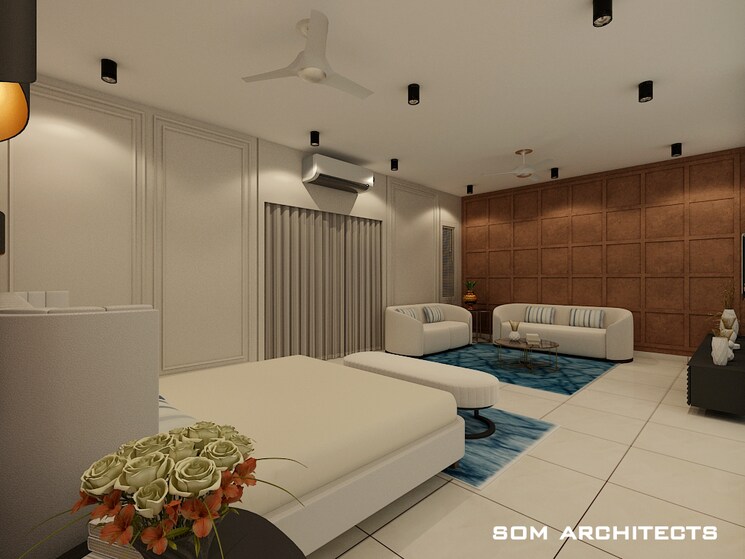 Bedroom, science city 4 Bedroom 313 Sq.Yd. Villa In Science City Ahmedabad 9523732