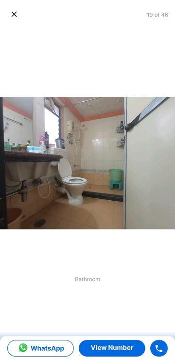 Kitchen in 1 BHK Apartment at Kunal Apartment CHS, Bhandup East – for Rent