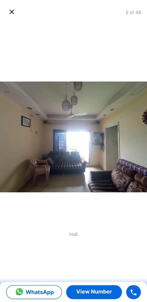 Living Room in 1 BHK Apartment at Kunal Apartment CHS, Bhandup East – for Rent