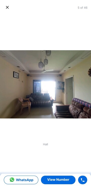 Living Room in 1 BHK Apartment at Kunal Apartment CHS, Bhandup East – for Rent