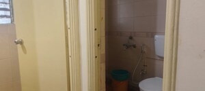 Bathroom in 1 BHK Apartment at Sai Chetna Residency, Kharadi – for Rent