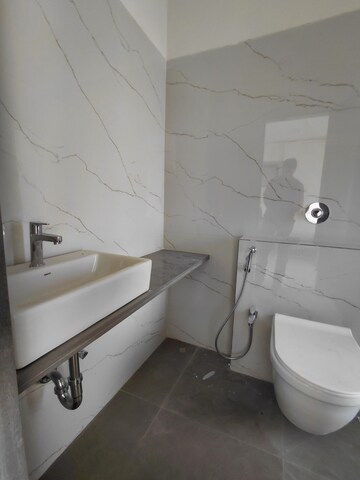 Bathroom in 3 BHK Apartment at Sahakar Revanta, Goregaon West – for Rent
