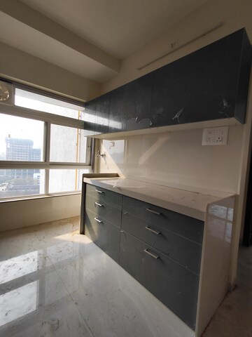 Kitchen in 3 BHK Apartment at Sahakar Revanta, Goregaon West – for Rent