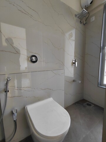 Bathroom in 3 BHK Apartment at Sahakar Revanta, Goregaon West – for Rent