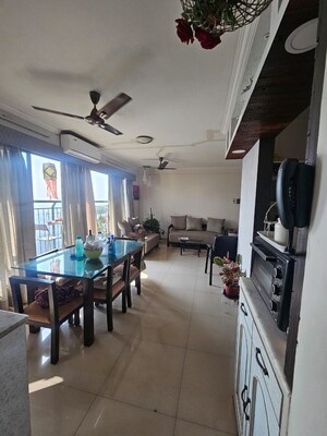 Living Room in 2.5 BHK Apartment at Neelkanth Greens, Manpada – for Rent