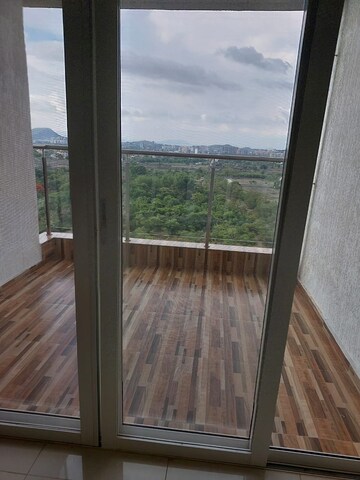 Balcony in 3 BHK Apartment at Kolte Patil Life Republic, Hinjewadi – for Rent