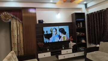 Living Room in 2 BHK Apartment at Pyramid Bilberry, Thanisandra Main Road – for Sale