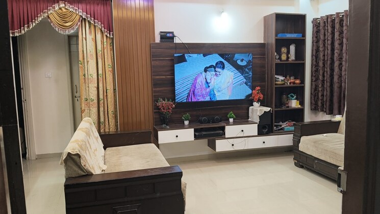 Living Room, pyramid-bilberry 2 Bedroom 1012 Sq.Ft. Apartment In Thanisandra Main Road Bangalore 9524098