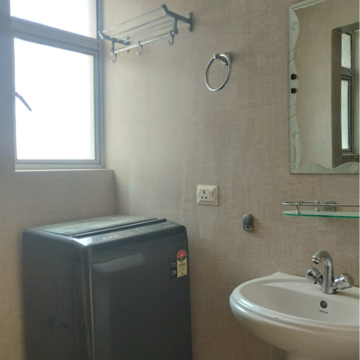 Bathroom in 1 BHK Apartment at Aditya Urban Homes, Shahpur Bamheta – for Rent