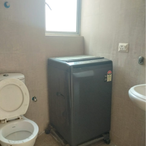 Bathroom in 1 BHK Apartment at Aditya Urban Homes, Shahpur Bamheta – for Rent