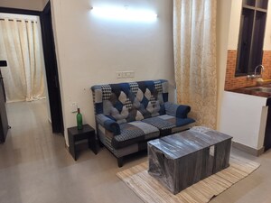 Living Room in 1 BHK Builder Floor at Sector 57 – for Rent