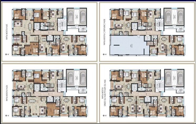 Master Plan, nacharam 2 Bedroom 1250 Sq.Ft. Apartment In Nacharam Hyderabad 9524399