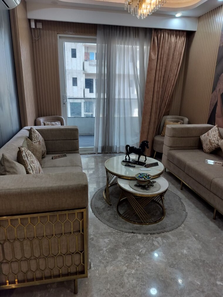 Living Room, unitech-the-residences-sector-33 3 Bedroom 1101 Sq.Ft. Apartment In Sector 33 Gurgaon 9524483