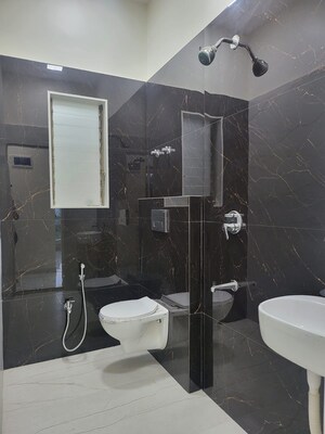 Attached Bathroom in 2 BHK Apartment at Neelkanth Palms Phase 2, Thane West – for Rent