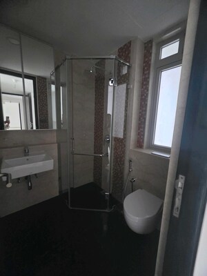 Building Lobby in 2 BHK Apartment at Lodha Allura, Worli – for Rent